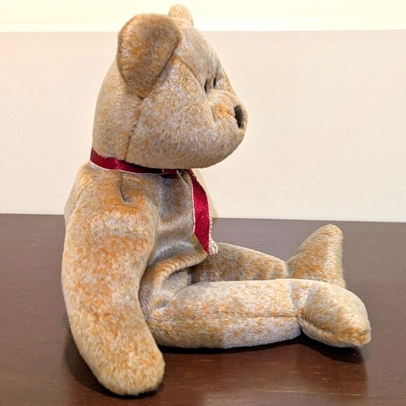 Ty 1999 Signature Bear Beanie Baby - Picture 4 of 11